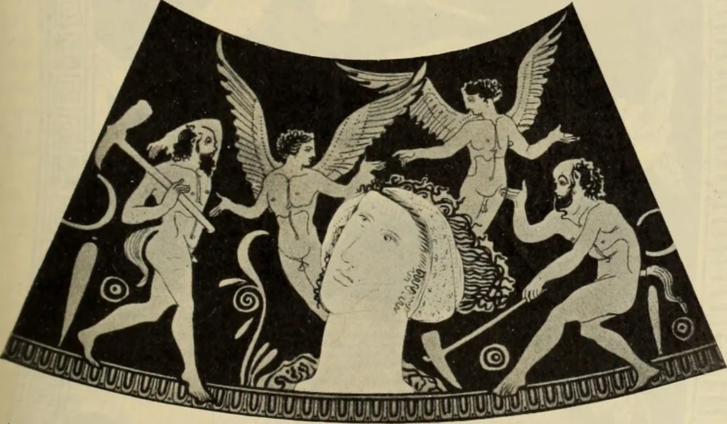 An illustration from Zeus : a study in ancient religion, 1914, leaf 298