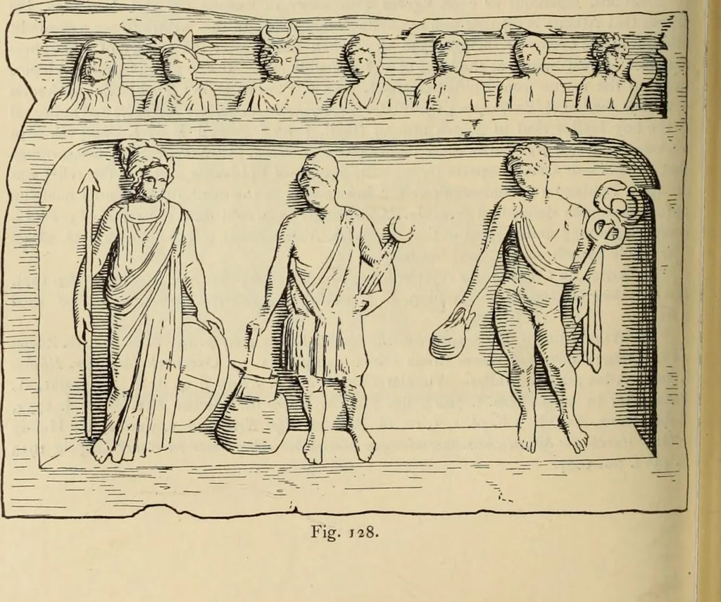An illustration from Zeus : a study in ancient religion, 1914, leaf 303