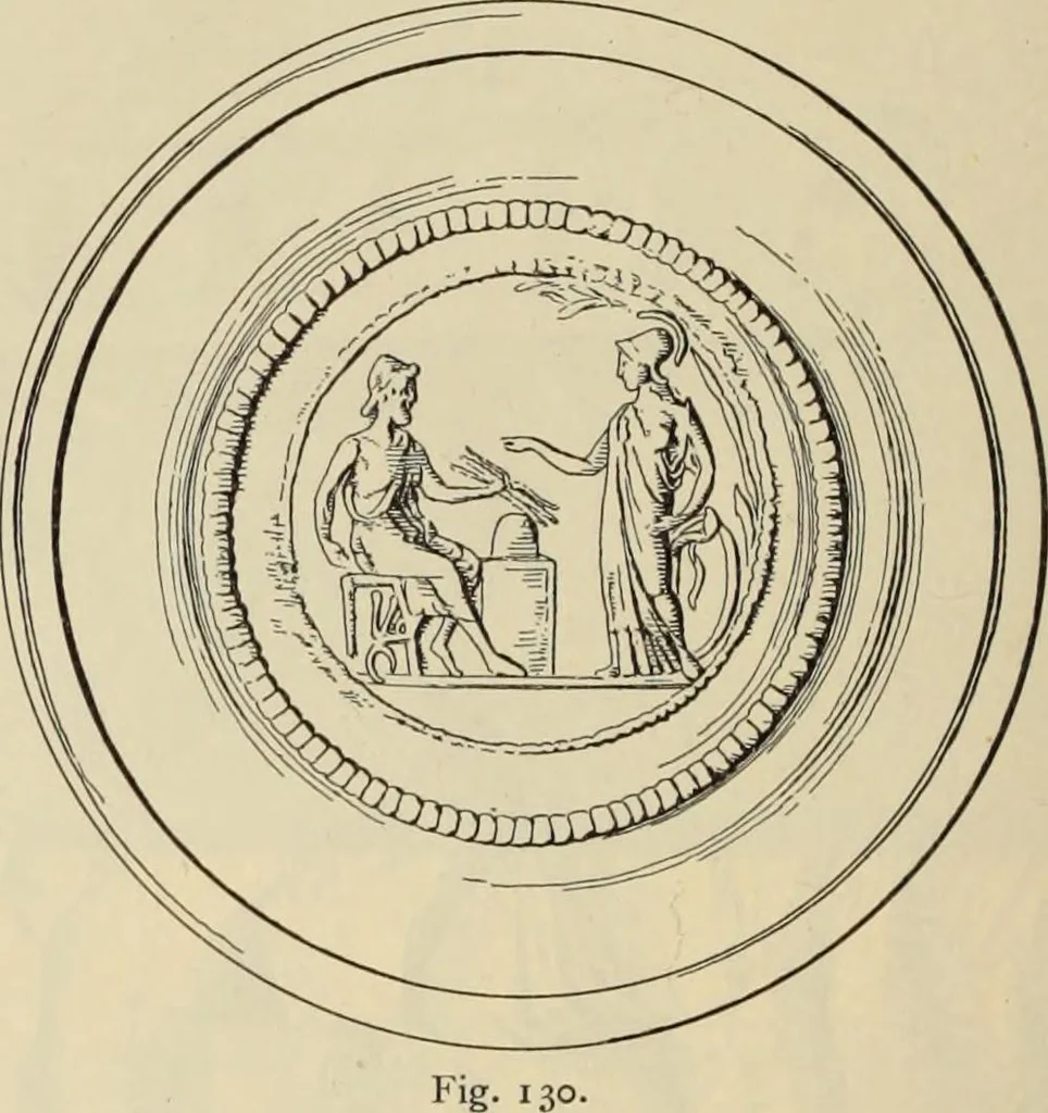 An illustration from Zeus : a study in ancient religion, 1914, leaf 305