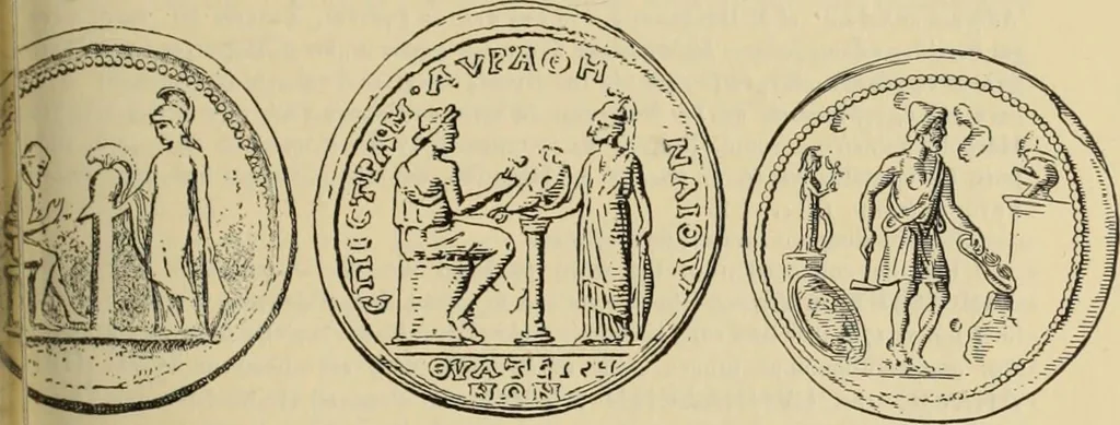 An illustration from Zeus : a study in ancient religion, 1914, leaf 306