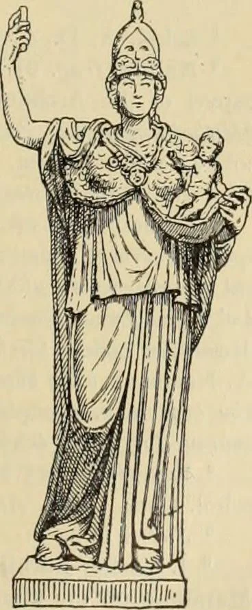 An illustration from Zeus : a study in ancient religion, 1914, leaf 314