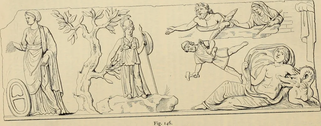 An illustration from Zeus : a study in ancient religion, 1914, leaf 327