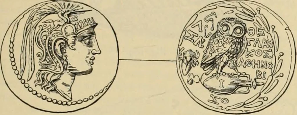 An illustration from Zeus : a study in ancient religion, 1914, leaf 356