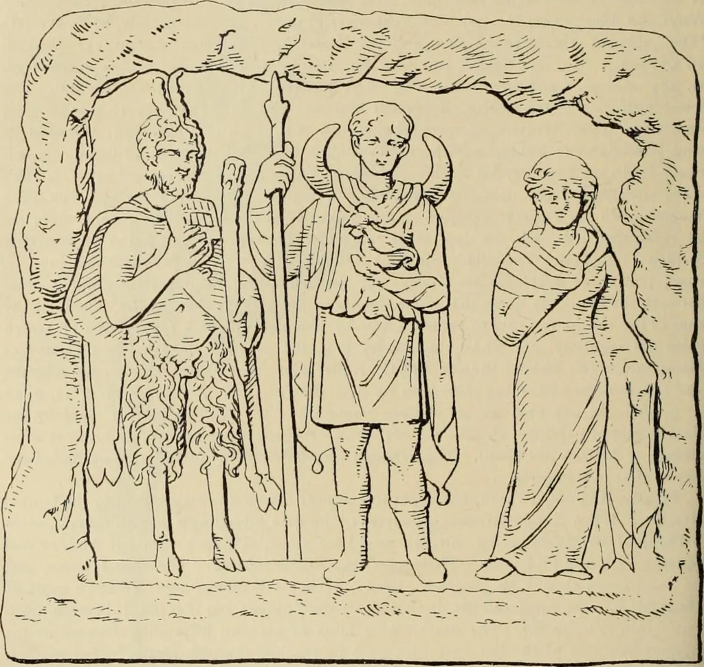 An illustration from Zeus : a study in ancient religion, 1914, leaf 415