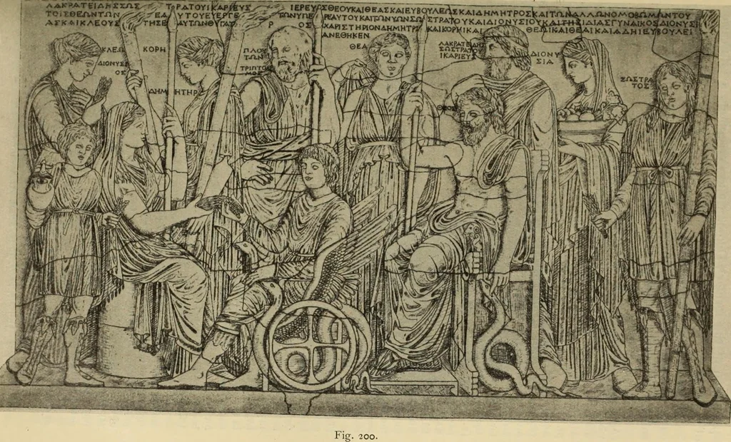 An illustration from Zeus : a study in ancient religion, 1914, leaf 418