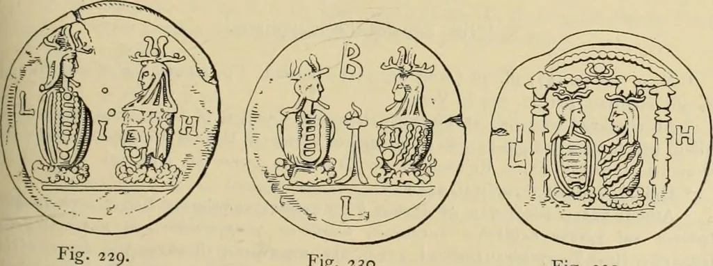 An illustration from Zeus : a study in ancient religion, 1914, leaf 458