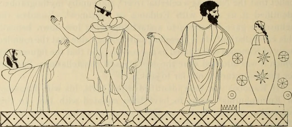 An illustration from Zeus : a study in ancient religion, 1914, leaf 461