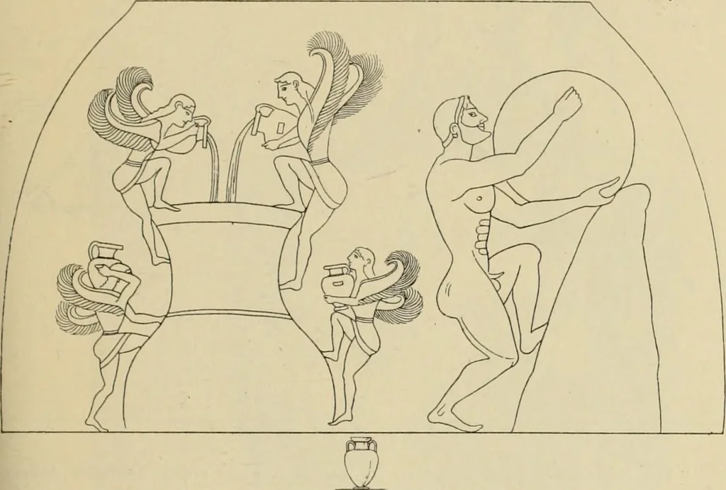 An illustration from Zeus : a study in ancient religion, 1914, leaf 516