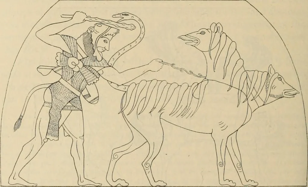An illustration from Zeus : a study in ancient religion, 1914, leaf 517