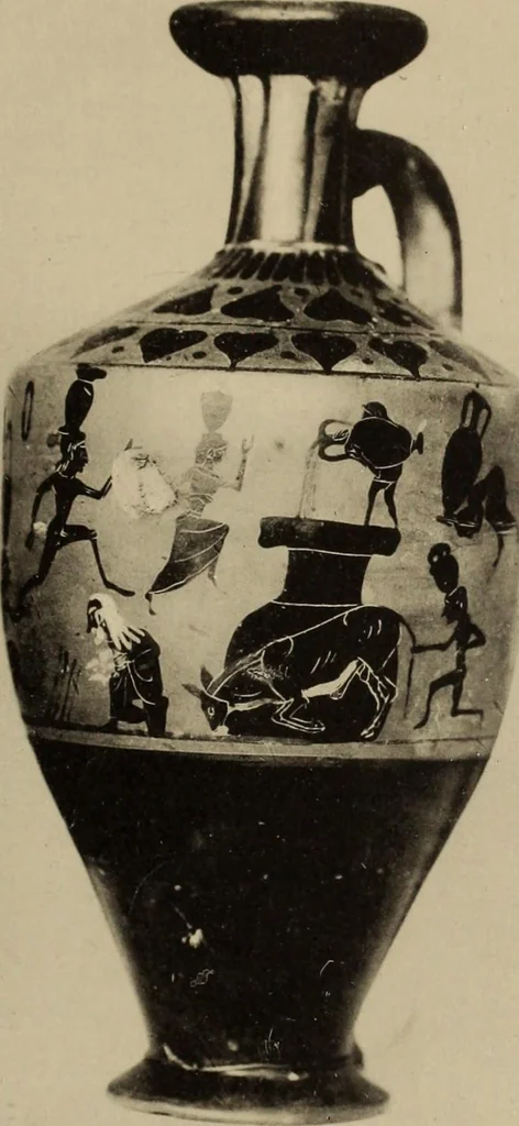 An illustration from Zeus : a study in ancient religion, 1914, leaf 518
