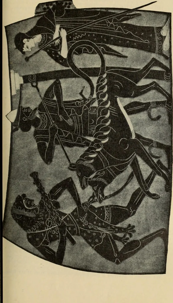 An illustration from Zeus : a study in ancient religion, 1914, leaf 528