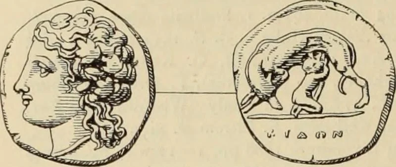 An illustration from Zeus : a study in ancient religion, 1914, leaf 535