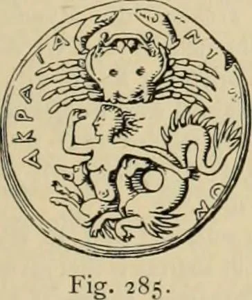 An illustration from Zeus : a study in ancient religion, 1914, leaf 536