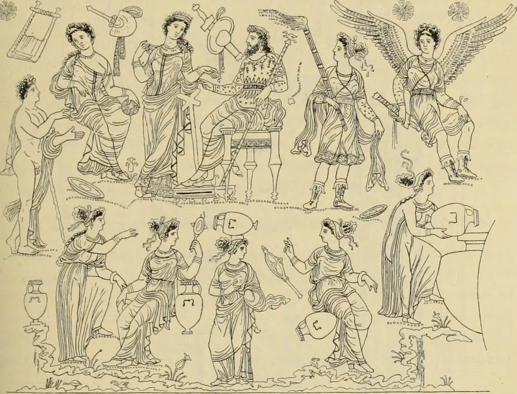 An illustration from Zeus : a study in ancient religion, 1914, leaf 544