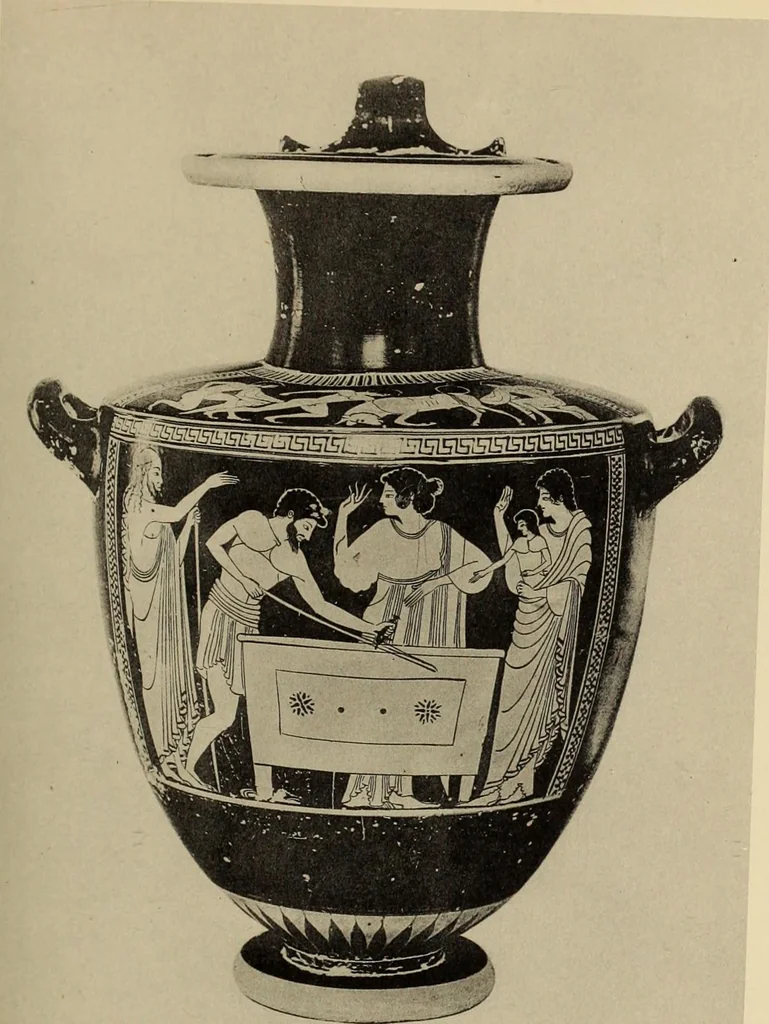 An illustration from Zeus : a study in ancient religion, 1914, leaf 580