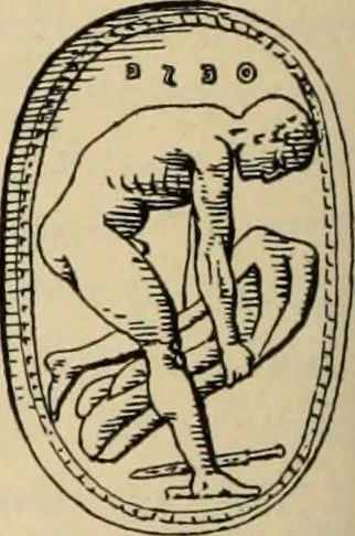 An illustration from Zeus : a study in ancient religion, 1914, leaf 609