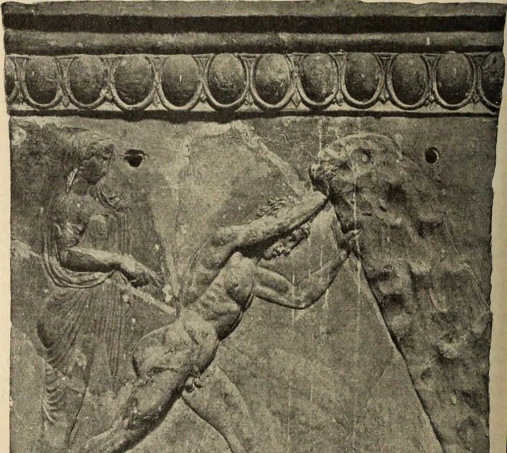 An illustration from Zeus : a study in ancient religion, 1914, leaf 611