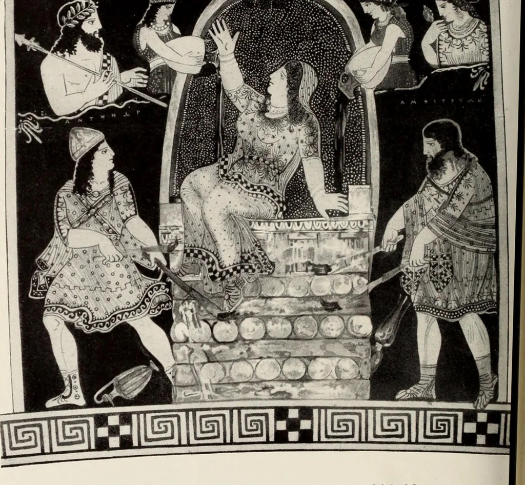 An illustration from Zeus : a study in ancient religion, 1914, leaf 639