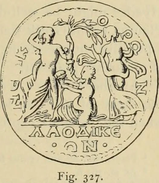 An illustration from Zeus : a study in ancient religion, 1914, leaf 646