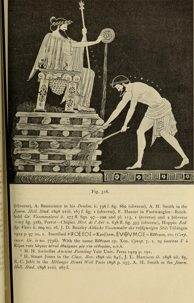 An illustration from Zeus : a study in ancient religion, 1914, leaf 650