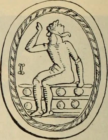An illustration from Zeus : a study in ancient religion, 1914, leaf 651