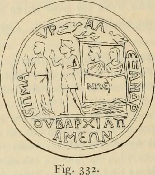 An illustration from Zeus : a study in ancient religion, 1914, leaf 657