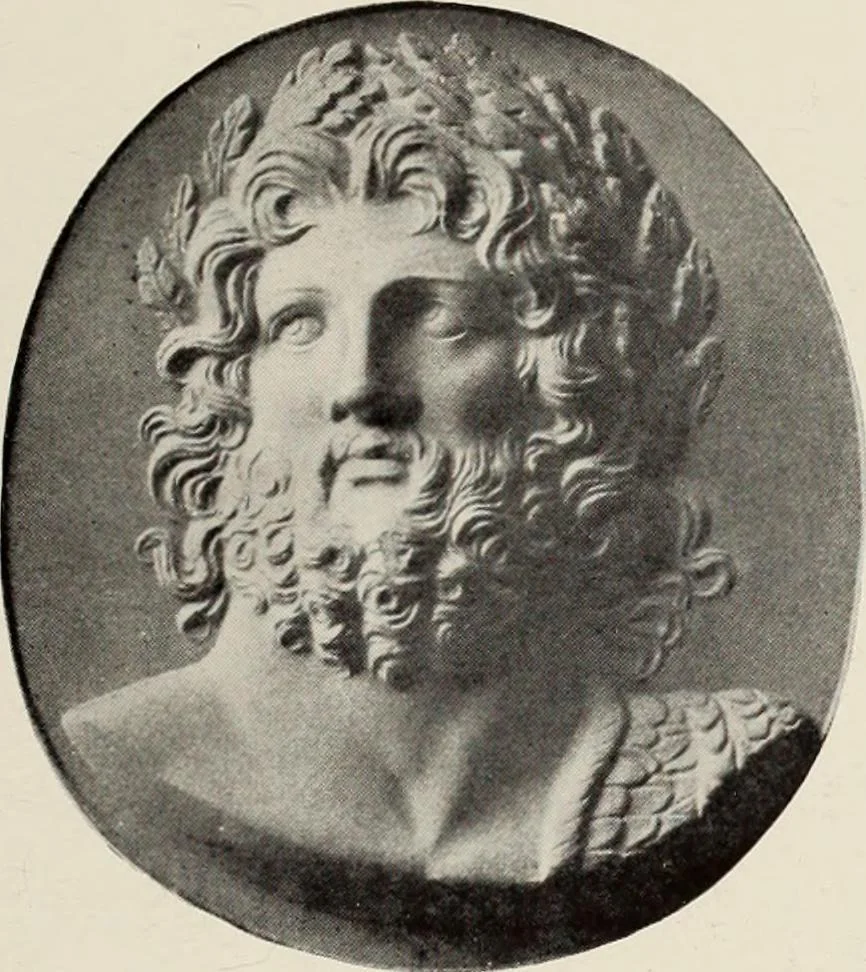 An illustration from Zeus : a study in ancient religion, 1914, leaf 670