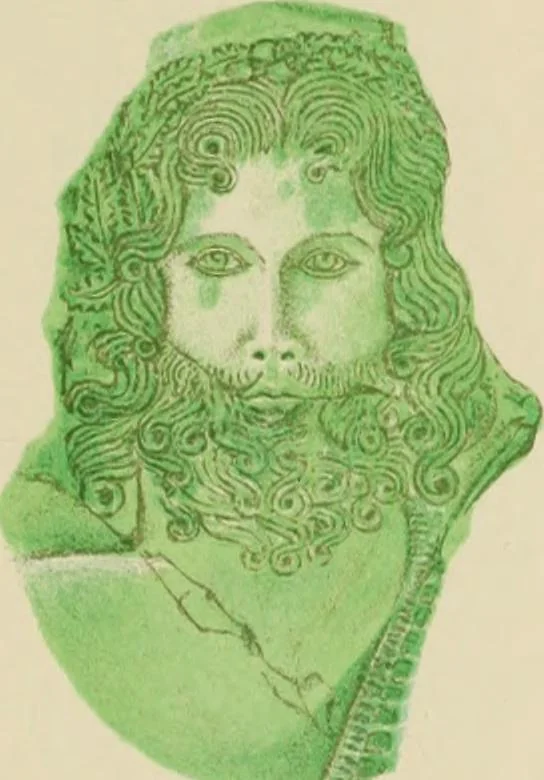 An illustration from Zeus : a study in ancient religion, 1914, leaf 672