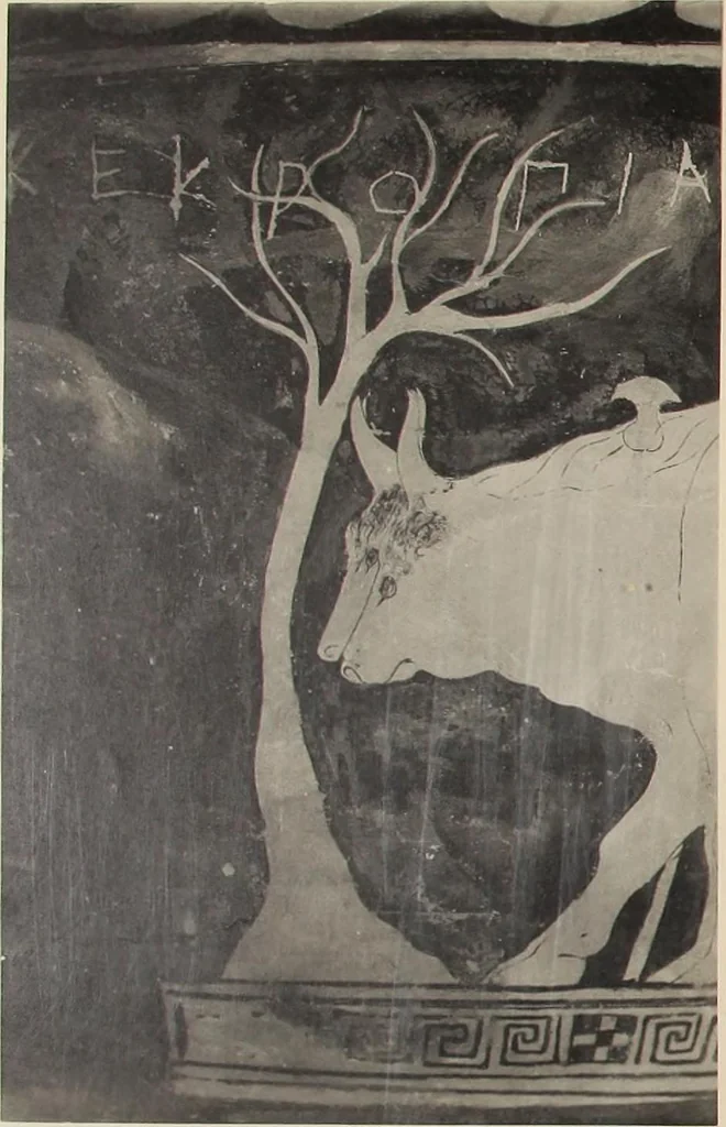An illustration from Zeus : a study in ancient religion, 1914, leaf 742