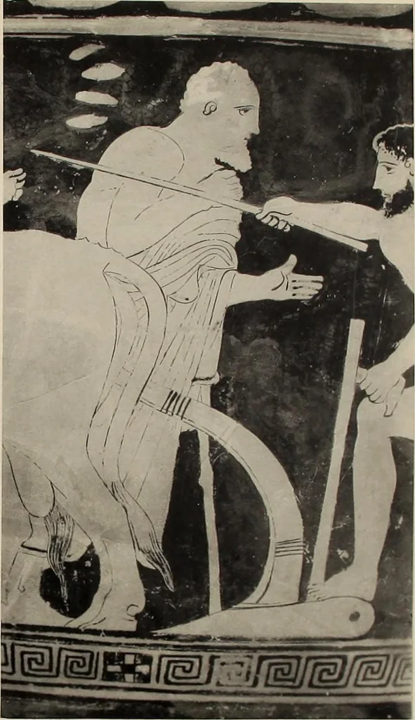 An illustration from Zeus : a study in ancient religion, 1914, leaf 742