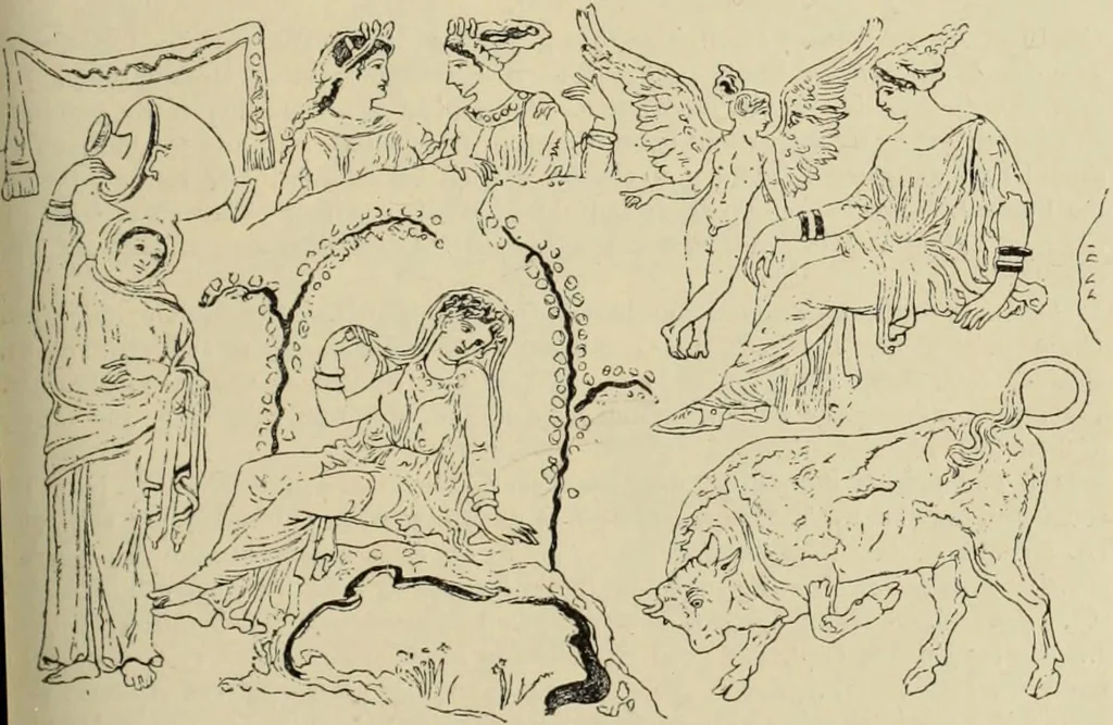 An illustration from Zeus : a study in ancient religion, 1914, leaf 768