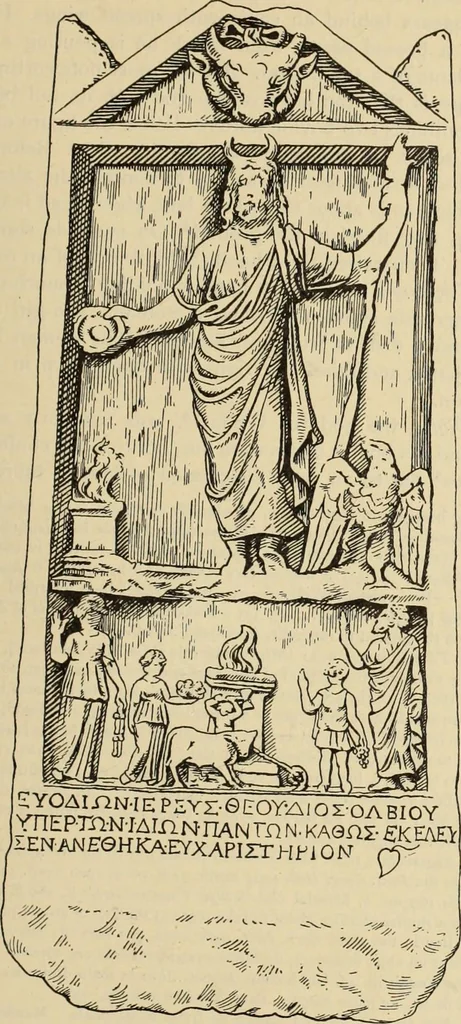 An illustration from Zeus : a study in ancient religion, 1914, leaf 778