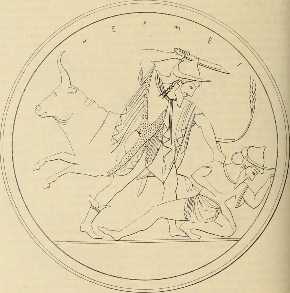 An illustration from Zeus : a study in ancient religion, 1914, leaf 783