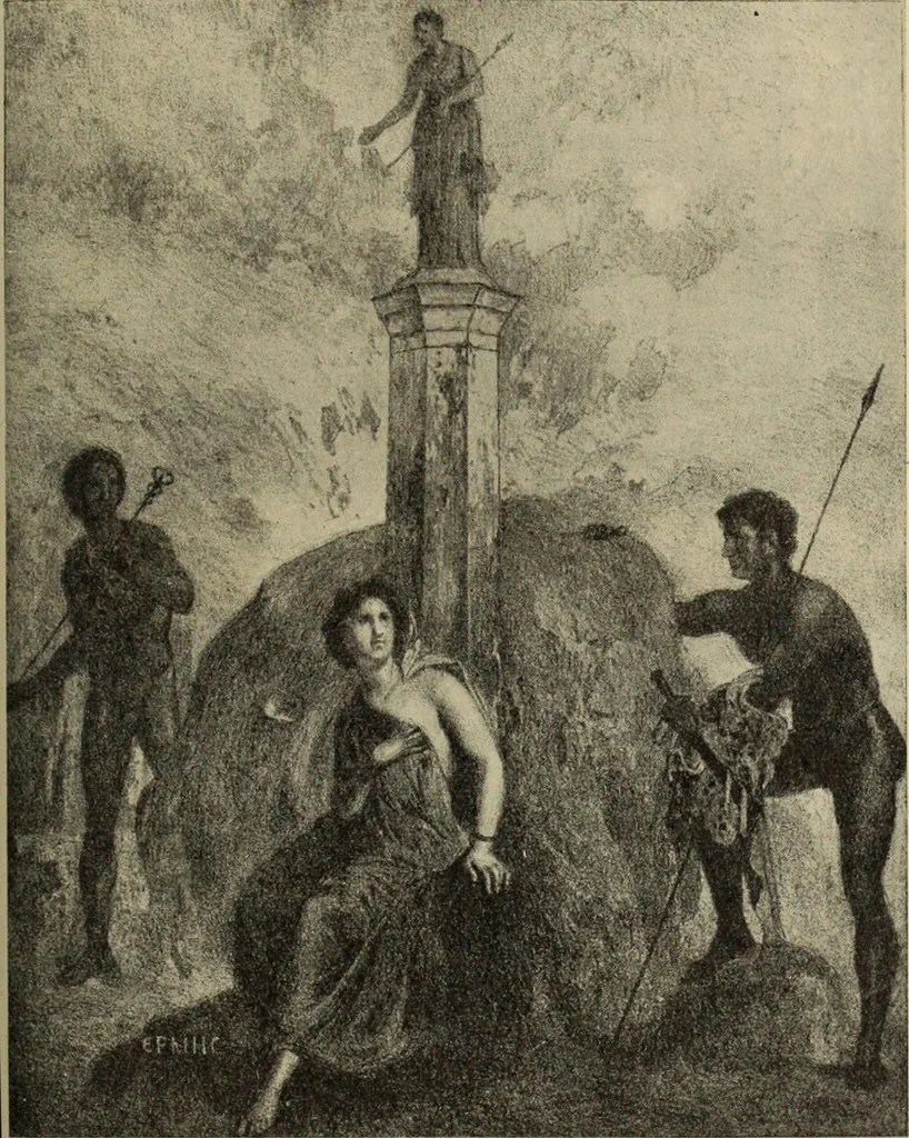 An illustration from Zeus : a study in ancient religion, 1914, leaf 788