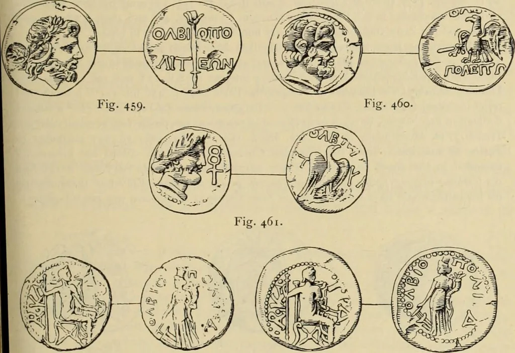 An illustration from Zeus : a study in ancient religion, 1914, leaf 806