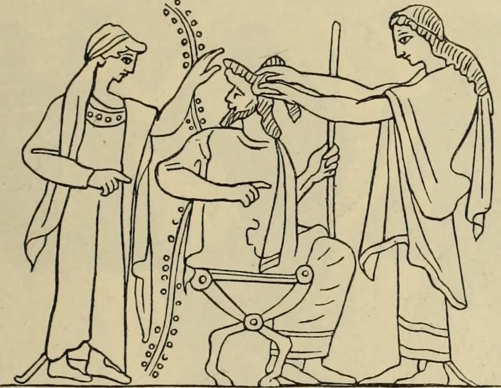 An illustration from Zeus : a study in ancient religion, 1914, leaf 816