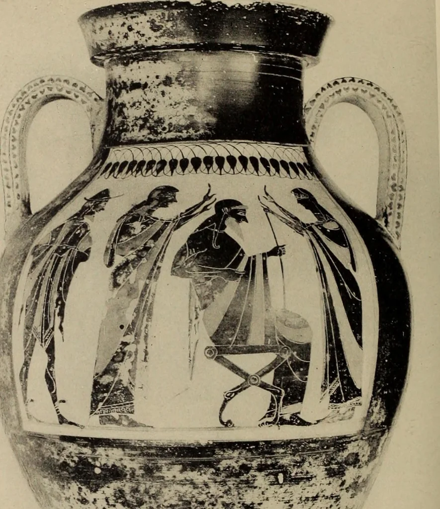 An illustration from Zeus : a study in ancient religion, 1914, leaf 819