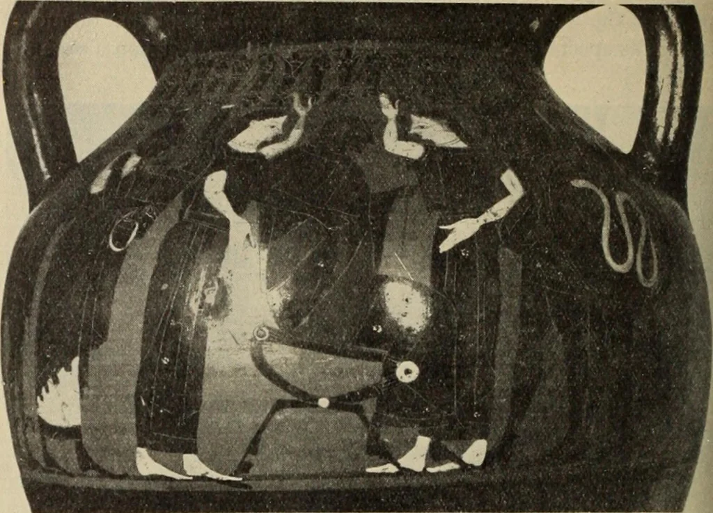An illustration from Zeus : a study in ancient religion, 1914, leaf 821