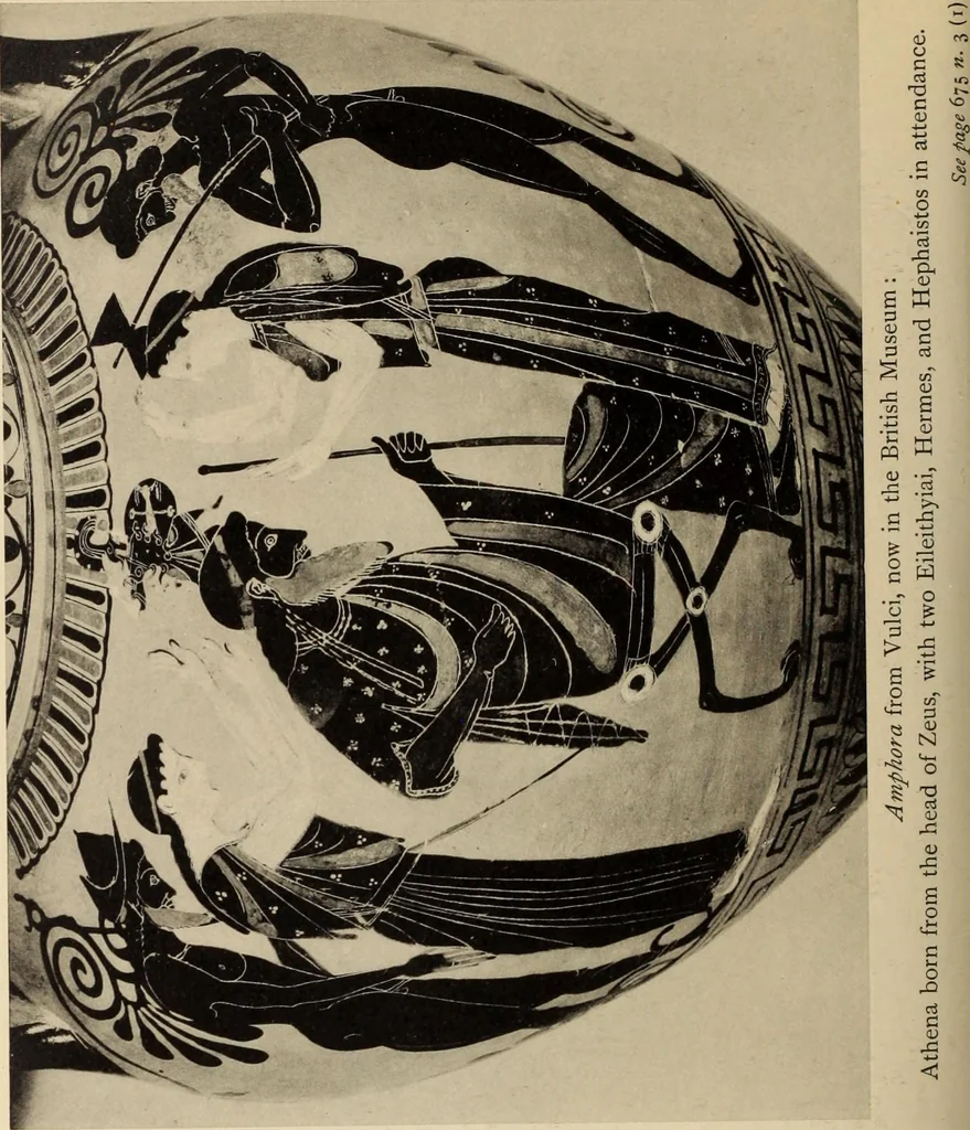 An illustration from Zeus : a study in ancient religion, 1914, leaf 837