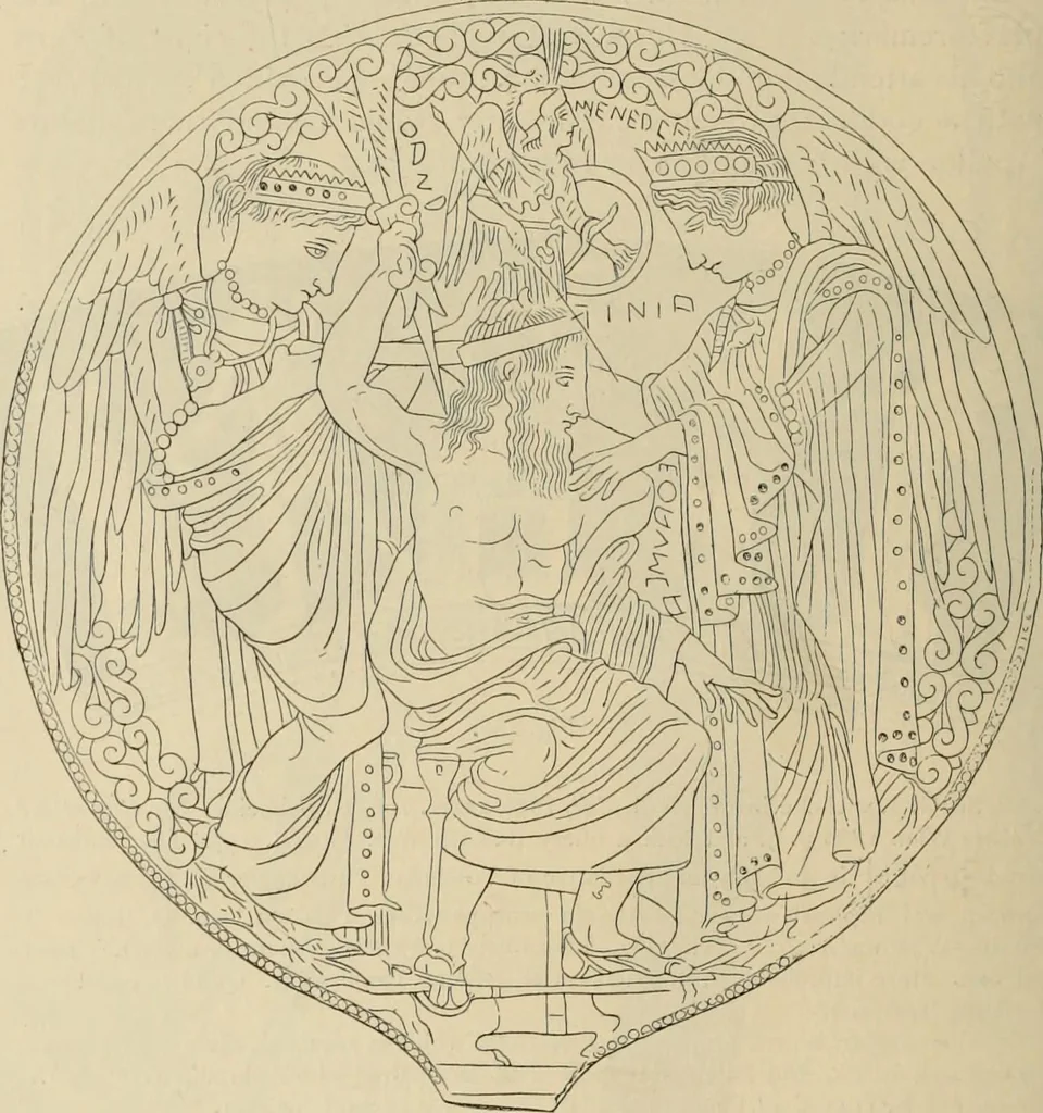 An illustration from Zeus : a study in ancient religion, 1914, leaf 841