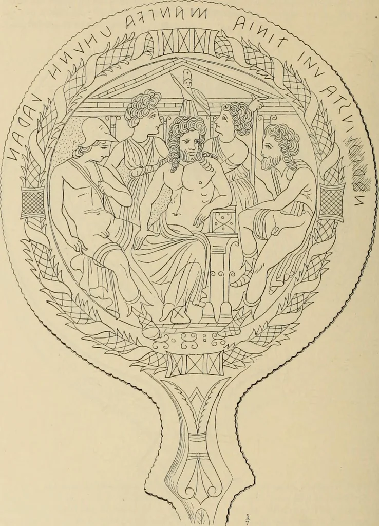 An illustration from Zeus : a study in ancient religion, 1914, leaf 843