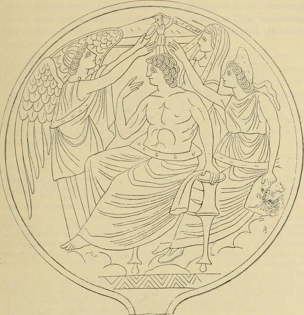 An illustration from Zeus : a study in ancient religion, 1914, leaf 844