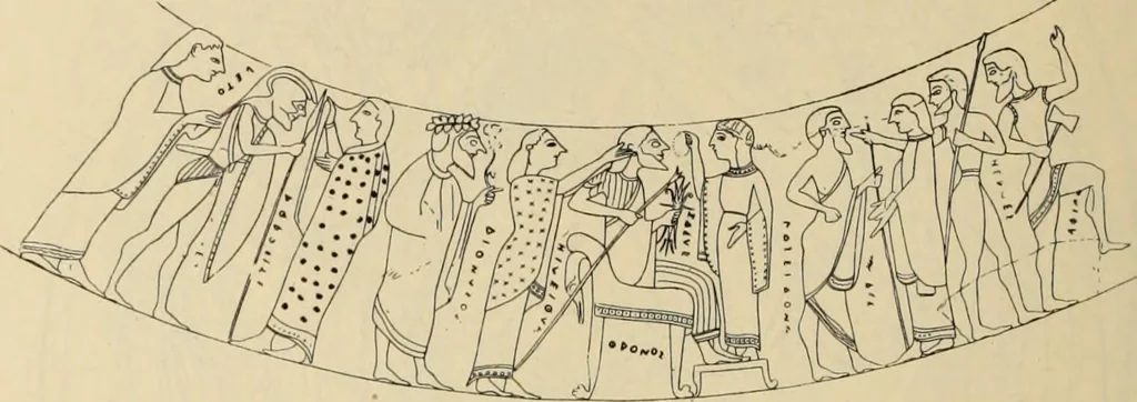 An illustration from Zeus : a study in ancient religion, 1914, leaf 845