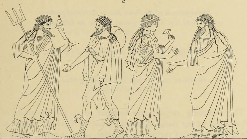 An illustration from Zeus : a study in ancient religion, 1914, leaf 852