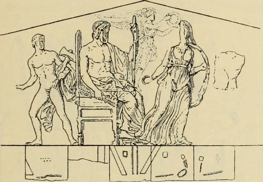 An illustration from Zeus : a study in ancient religion, 1914, leaf 860
