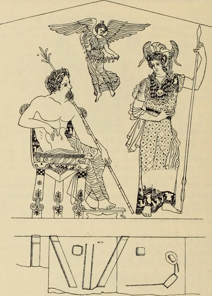 An illustration from Zeus : a study in ancient religion, 1914, leaf 861