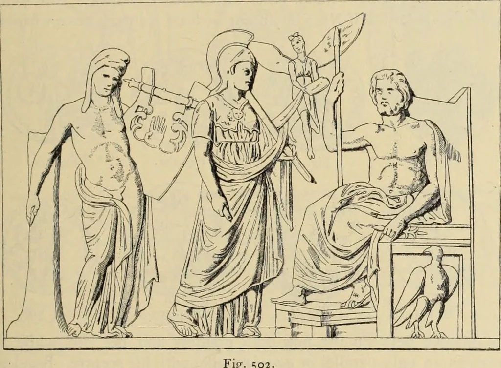An illustration from Zeus : a study in ancient religion, 1914, leaf 862