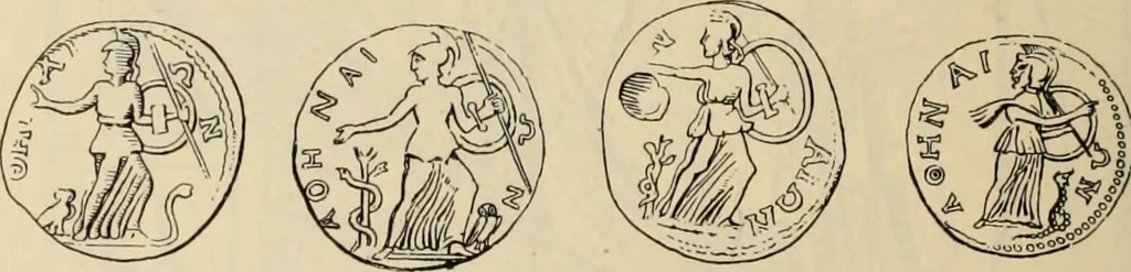 An illustration from Zeus : a study in ancient religion, 1914, leaf 863