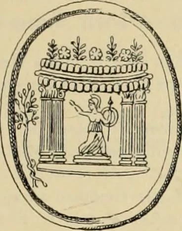 An illustration from Zeus : a study in ancient religion, 1914, leaf 864