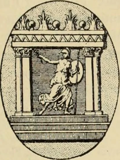 An illustration from Zeus : a study in ancient religion, 1914, leaf 864